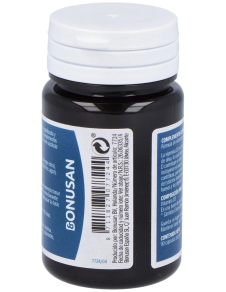 Bonusan Vitamina D3 25 Mcg/1000 U 90 Caps