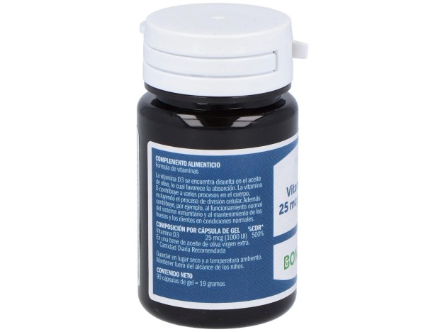 Bonusan Vitamina D3 25 Mcg/1000 U 90 Caps
