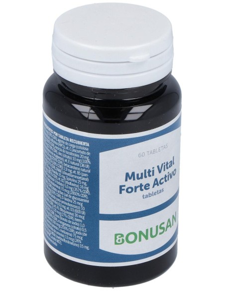 Bonusan Multivital Forte Activo 60 Tabletas