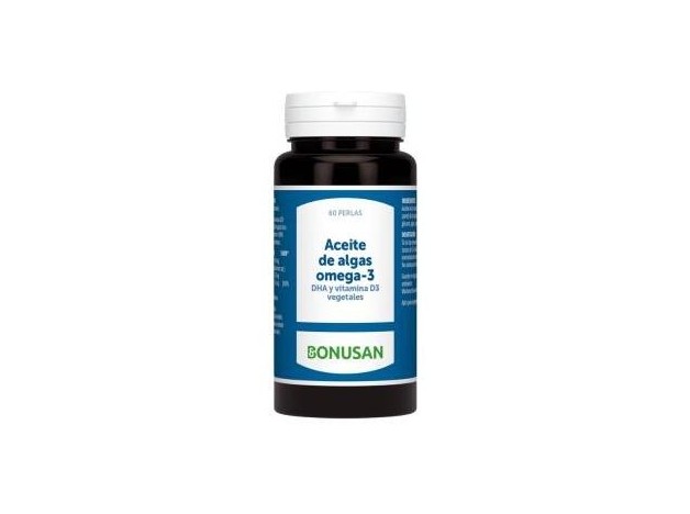 Aceite De Algas Omega 3 Bonusan 60 Cápsulas