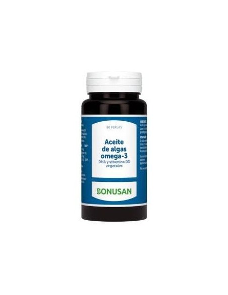 Aceite De Algas Omega 3 Bonusan 60 Cápsulas