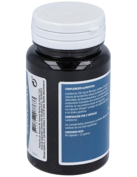 Bonusan Lactoferrina 150Mg 60Caps