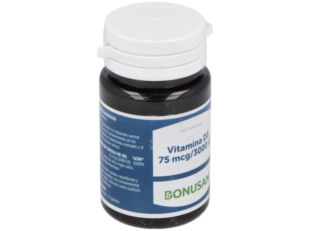 Bonusan Vitamina D3 75Mcg 60Caps