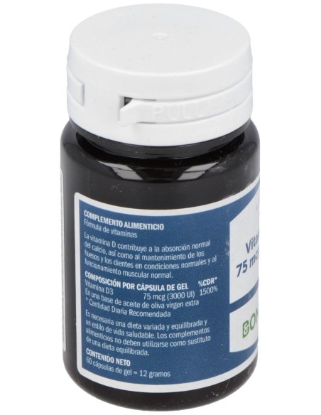 Bonusan Vitamina D3 75Mcg 60Caps