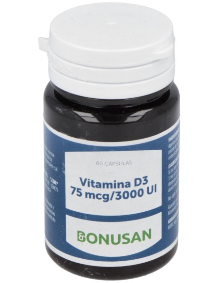 Bonusan Vitamina D3 75Mcg 60Caps