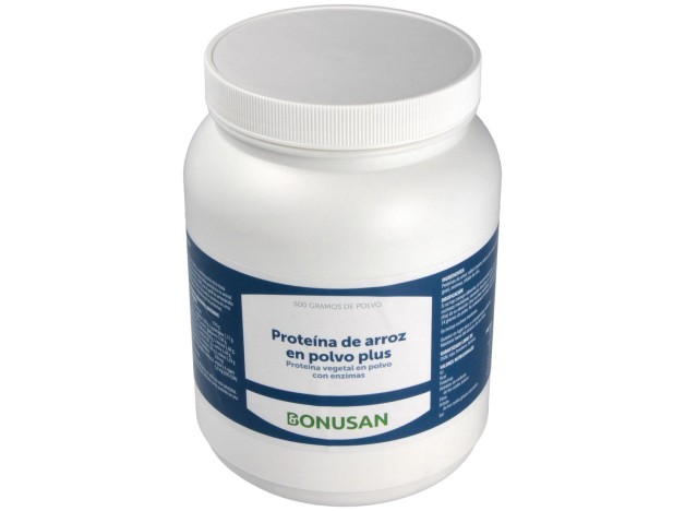 Proteina De Arroz Plus Polvo Sabor Vainilla 500Gr.
