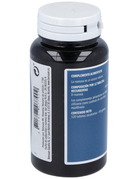 D-Manosa 500 Mg. - Bonusan - 120 Comprimidos