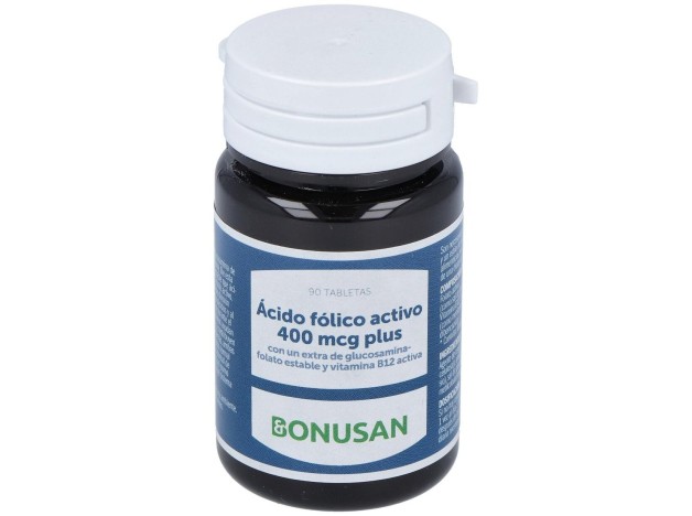 Acido Folico Activo 400Mcg. Plus 90Comp.