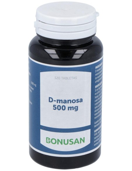 D-Manosa 500 Mg. - Bonusan - 120 Comprimidos