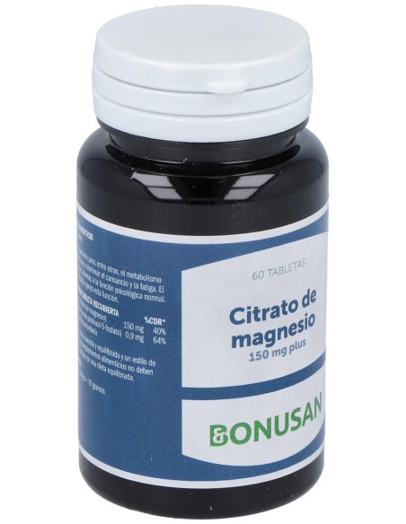 Bonusan Citrato Magnesio 150Mg 60Comp