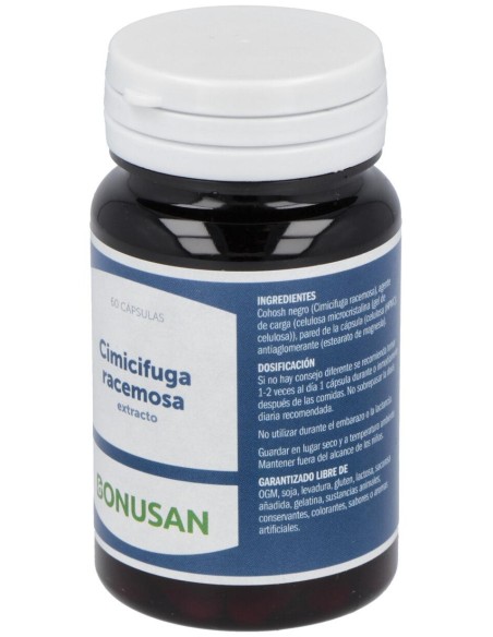 Bonusan Cimicifuga Racemosa Menopausia 60 Caps
