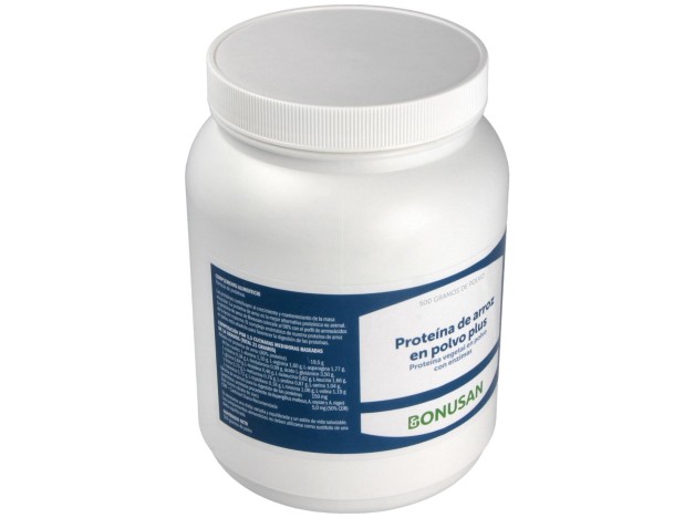 Proteina De Arroz Plus Polvo Sabor Vainilla 500Gr.