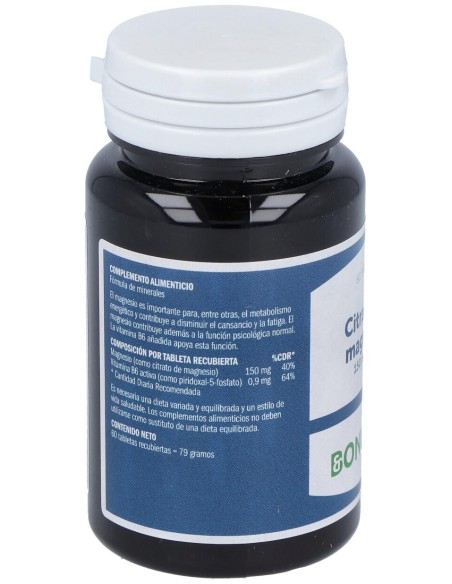 Bonusan Citrato Magnesio 150Mg 60Comp