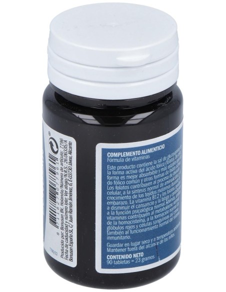 Acido Folico Activo 400Mcg. Plus 90Comp.