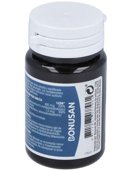 Acido Folico Activo 400Mcg. Plus 90Comp.