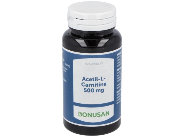 Acetyl L-Carnitina 500Mg. 60Vcap.
