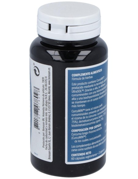 Bonusan Curcuma Longa Extracto 60 Capsulas