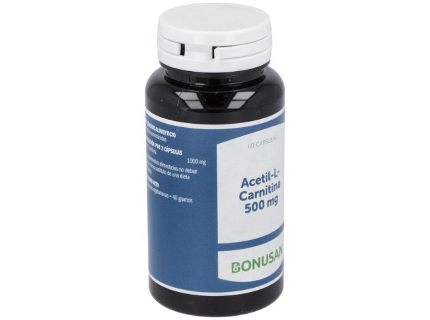 Acetyl L-Carnitina 500Mg. 60Vcap.