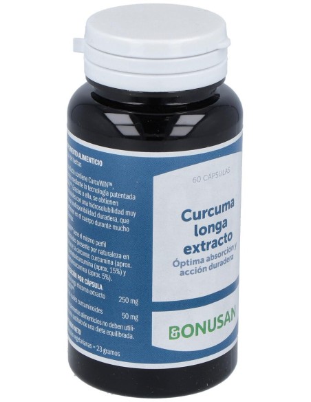 Bonusan Curcuma Longa Extracto 60 Capsulas