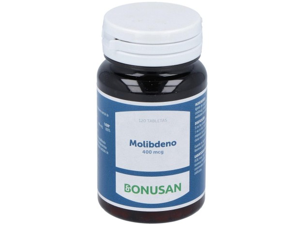 Bonusan Molibdeno 400Mcg 120 Tabletas