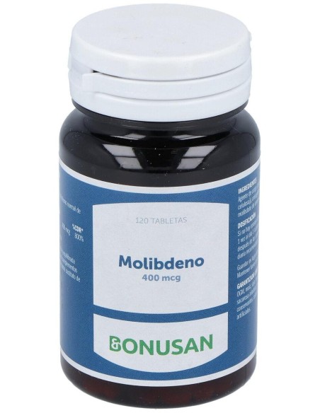 Bonusan Molibdeno 400Mcg 120 Tabletas