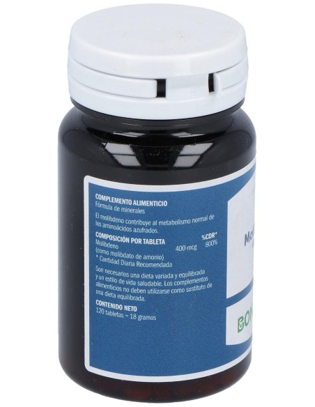 Bonusan Molibdeno 400Mcg 120 Tabletas
