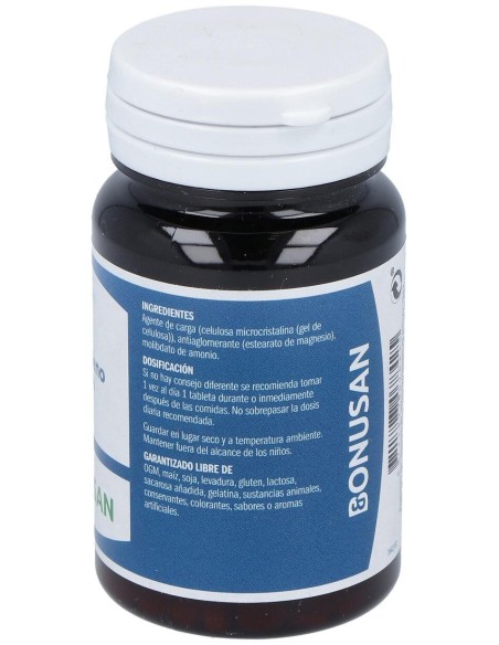 Bonusan Molibdeno 400Mcg 120 Tabletas