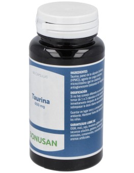 Taurina 600Mg. 60Vcap.