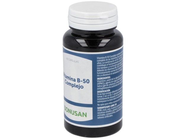 Bonusan Vitamina B-50 Complejo 60Caps