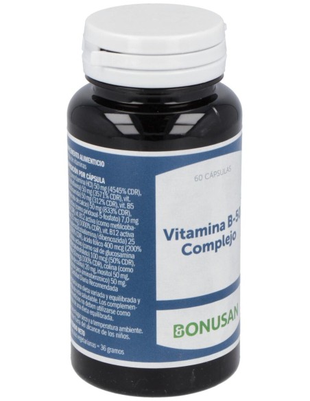 Bonusan Vitamina B-50 Complejo 60Caps