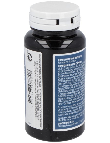 Bonusan Vitamina B-50 Complejo 60Caps