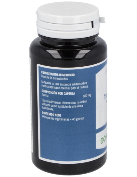 Taurina 600Mg. 60Vcap.