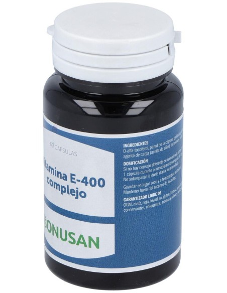 Vitamina E 400 Complejo 60Licap.