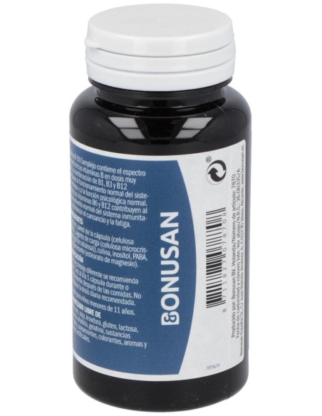 Bonusan Vitamina B-50 Complejo 60Caps