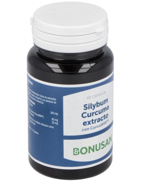 Sylibum Curcuma Bonusan 60 Cápsulas