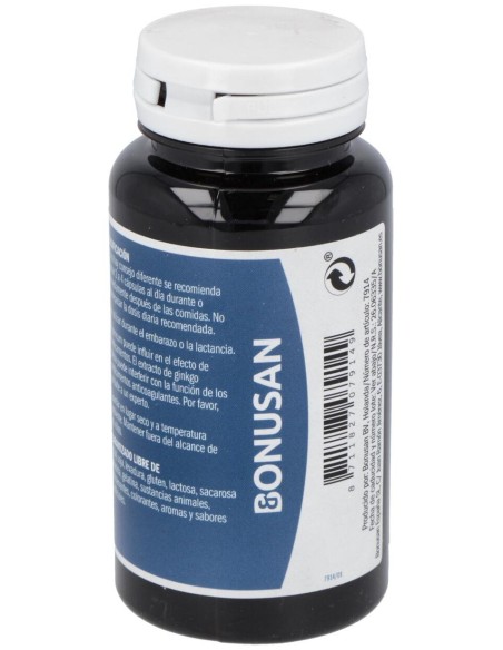 Hiperico-Ginkgo-Ginseng Siberiano Extracto 90Vcap.