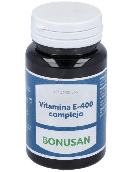 Vitamina E 400 Complejo 60Licap.
