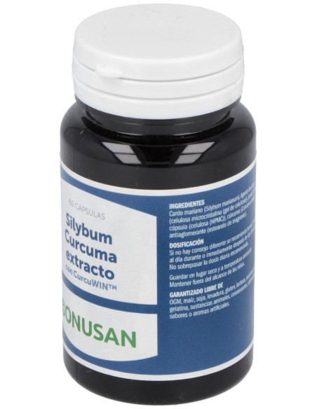 Sylibum Curcuma Bonusan 60 Cápsulas