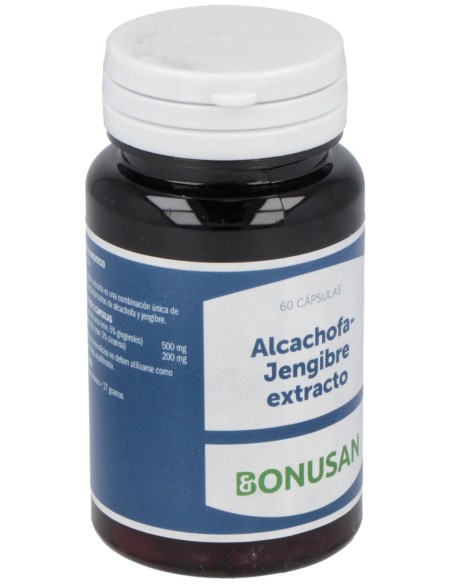 Alcachofa-Jengibre Extracto 60Vcap.