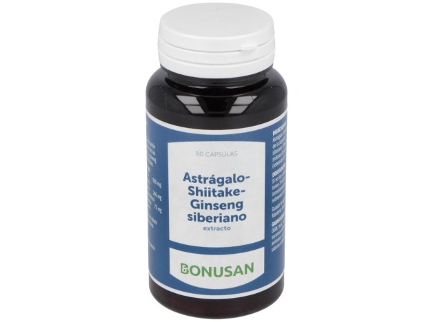 Astragalo-Shiitake-Ginseng Siberiano Extra 90Vcap.