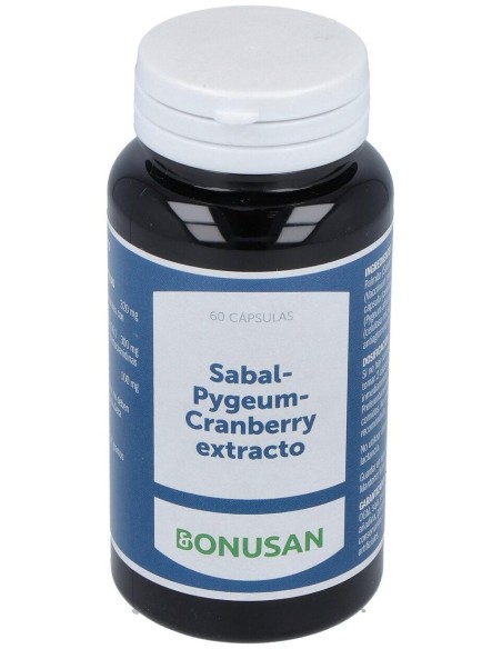 Bonusan Sabal Pygeum Cranberry Extracto 60Caps