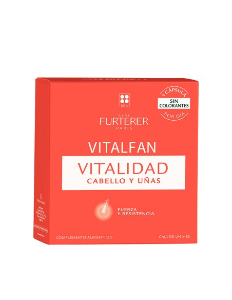 René Furterer Vitalfan Anticaída Vitalidad Cabello y Uñas 3x30 cápsulas