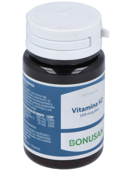 Vitamina K2 100Mcg. Plus 60Comp.
