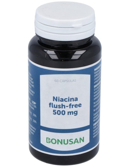 Bonusan Niacina 500Mg Flush Free 60Caps