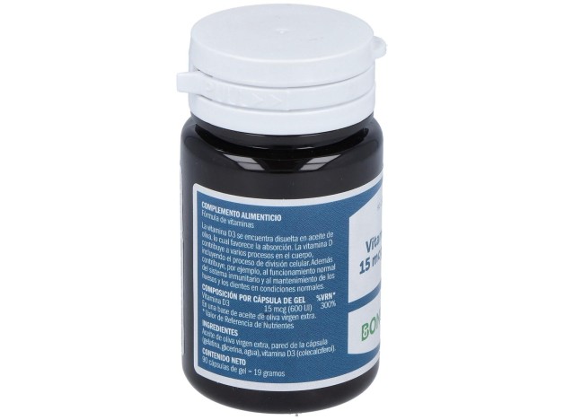 Bonusan Vitamina D3 15Mcg 90Caps