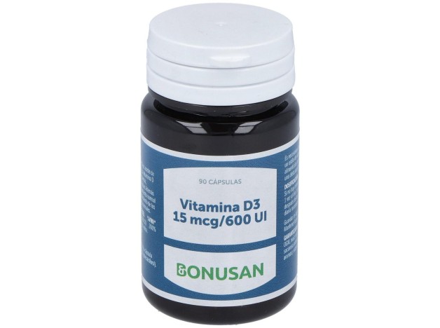 Bonusan Vitamina D3 15Mcg 90Caps