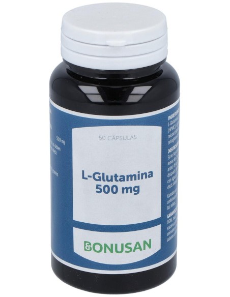 Bonusan Glutamina 500Mg 60Caps
