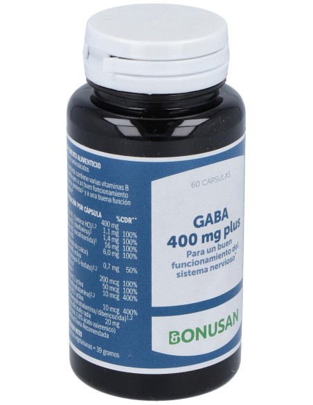 Gaba Plus 400Mg. 60Cap.