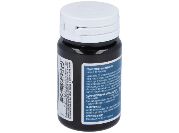 Bonusan Vitamina D3 15Mcg 90Caps
