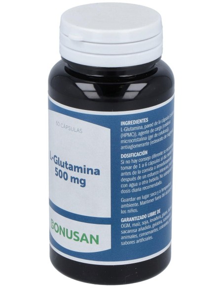 Bonusan Glutamina 500Mg 60Caps